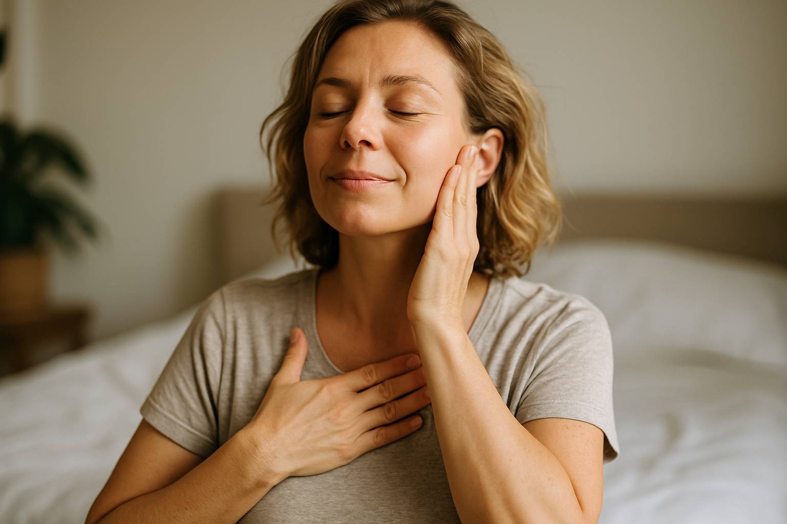 Rituels matinaux : combiner auto-massage et respiration pour démarrer la journée revitalisé