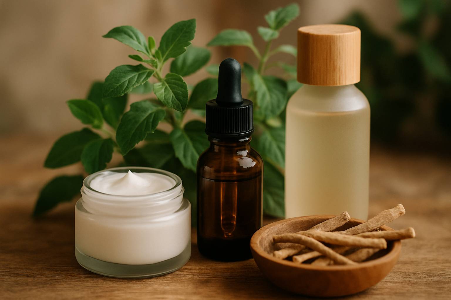 Les secrets des plantes adaptogènes pour amplifier les bienfaits de vos soins corporels